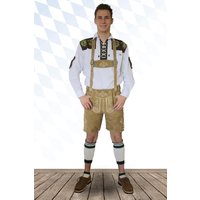 Kurze Hose Ziegenvelour Wildbock hellbraun