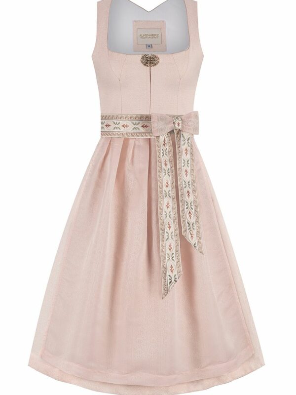Midi Dirndl 70 cm rosé Lola 016107