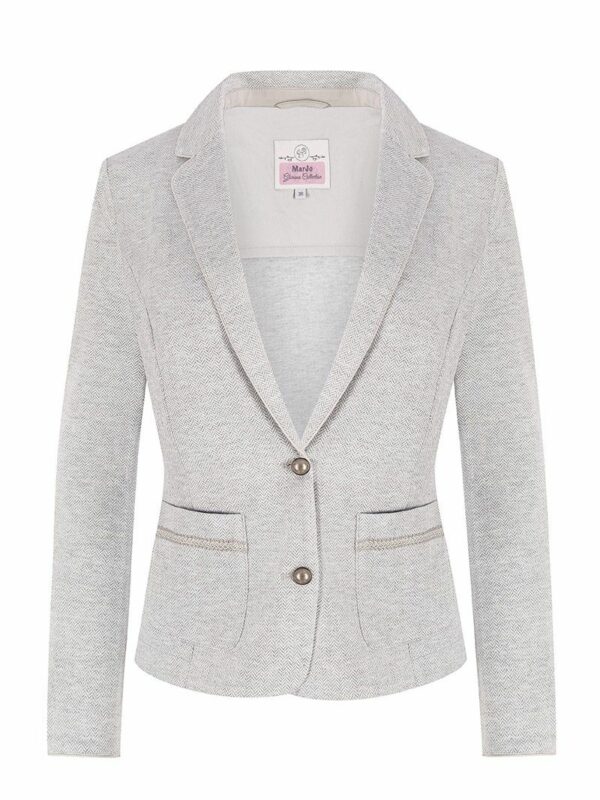 Trachtenjacke hellgrau Marga 015004