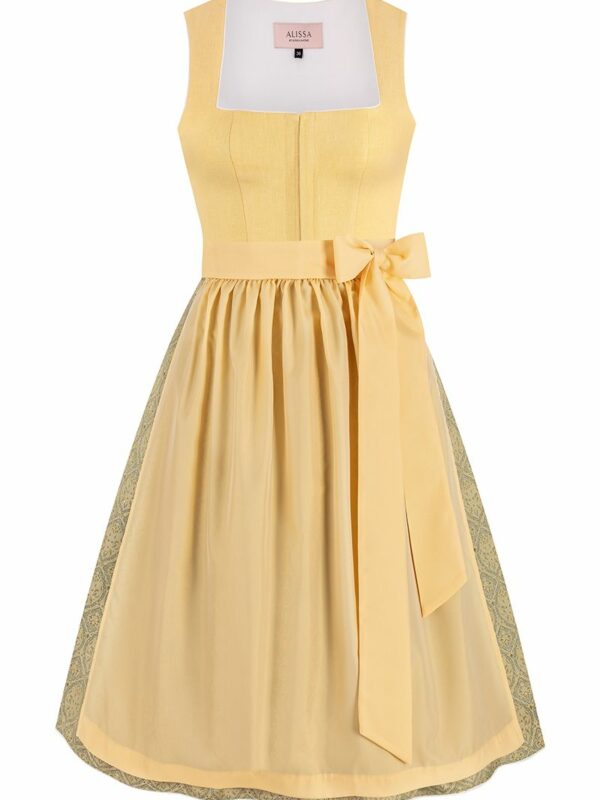 Festdirndl mit Leinen-Mieder (70 cm)