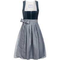 Made in Germany Dirndl Veronika Samt Petrol