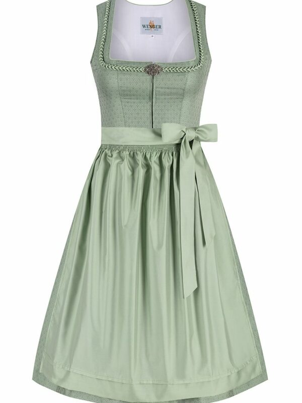 Midi Dirndl 70 cm salbei Selina 014317