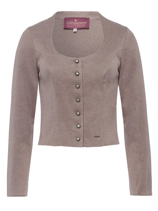 Trachten Strickjacke taupe Achensee 002882 - limitiert ~ 30