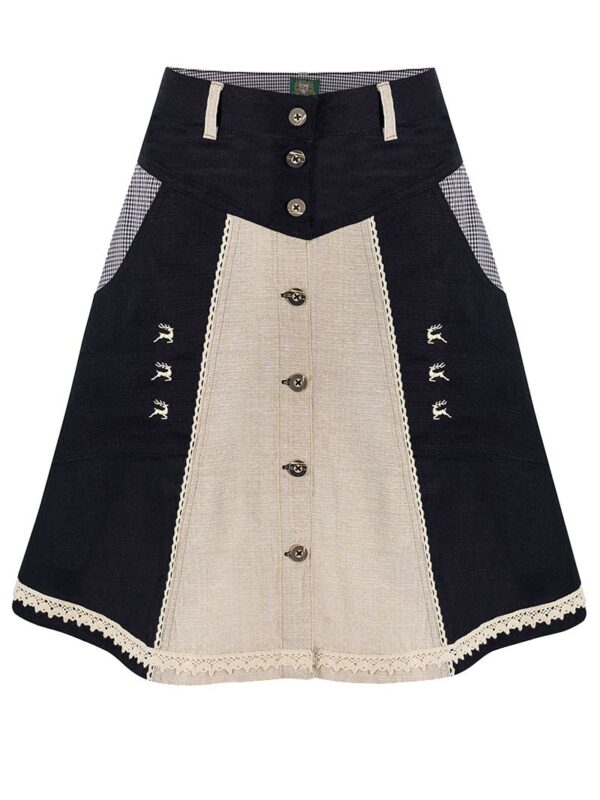 Trachtenrock DORIS (55 cm) ~ 34