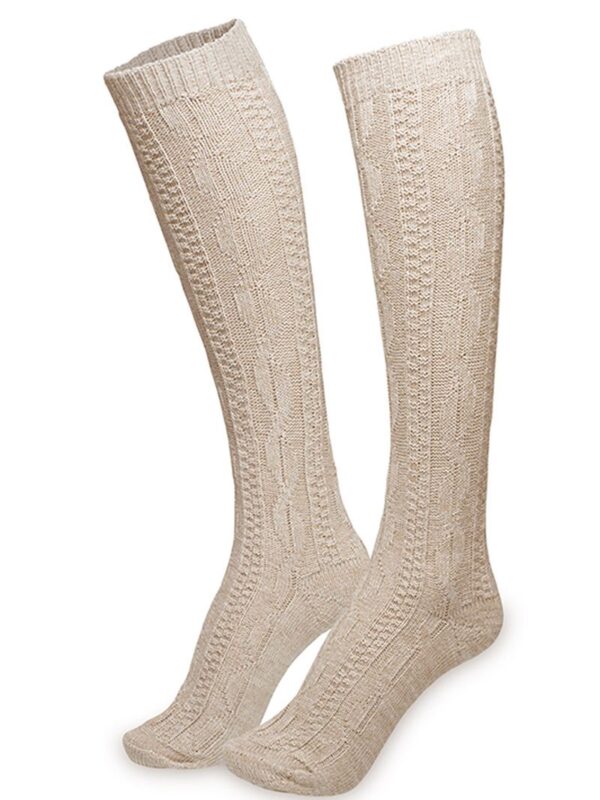 Trachtensocken lang natur 101530 ~ 35-38
