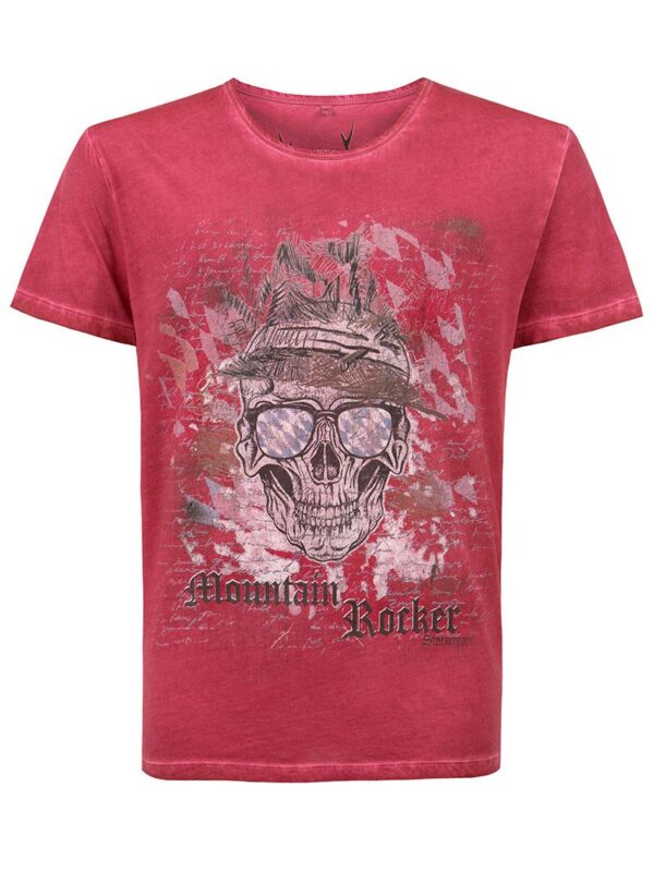 Trachtenshirt rot Hektor 011094 ~ S