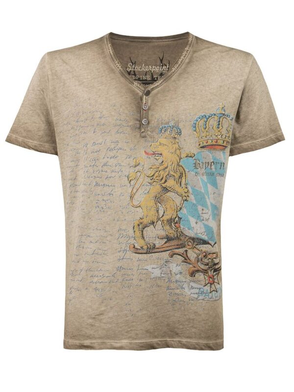 Trachtenshirt sand Bene 011096 ~ S