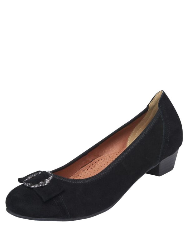 Pumps schwarz mit Schnalle Bergsee 005391 ~ 36