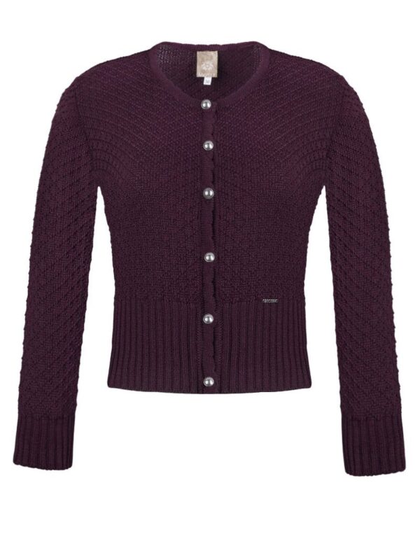 Trachten Strickjacke beere Marlene 003185 ~ 34