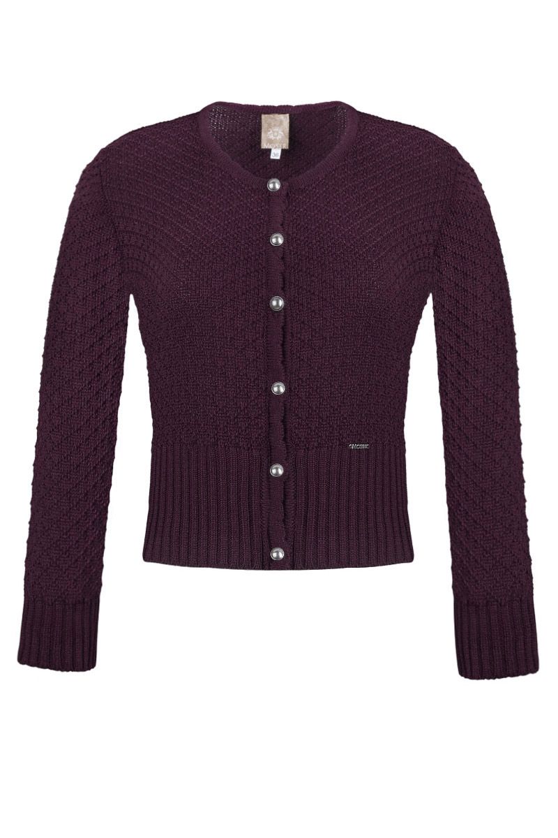 Trachten Strickjacke beere Marlene 003185 ~ 34