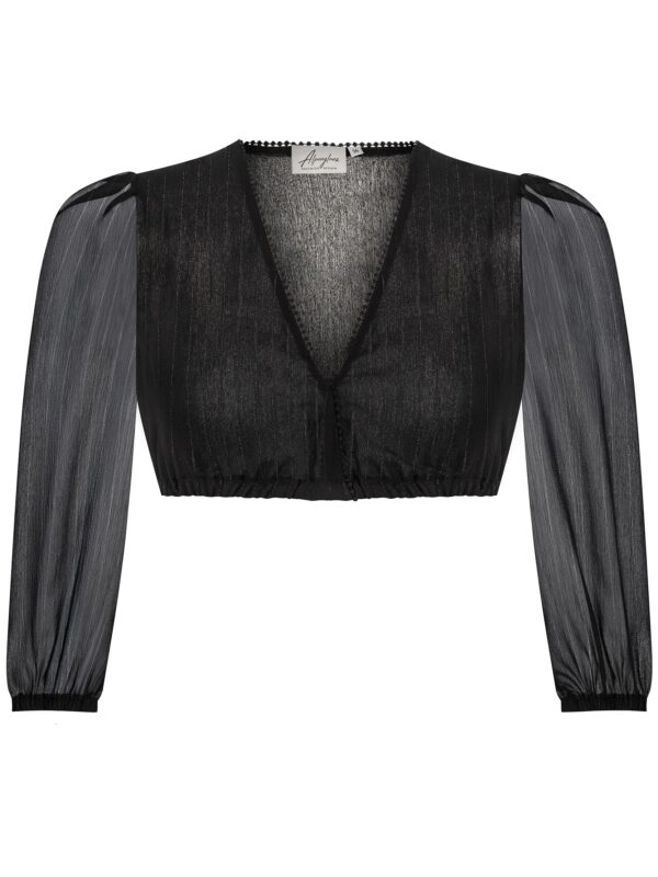 Dirndlbluse MATHILDA ~ 32 ~ schwarz